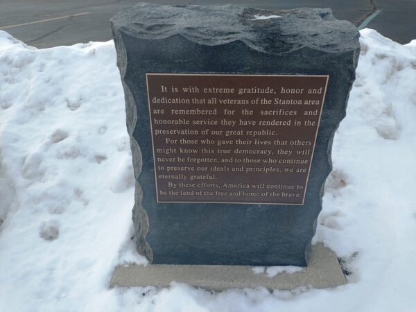 STANTON ALL VETERANS MEMORIAL