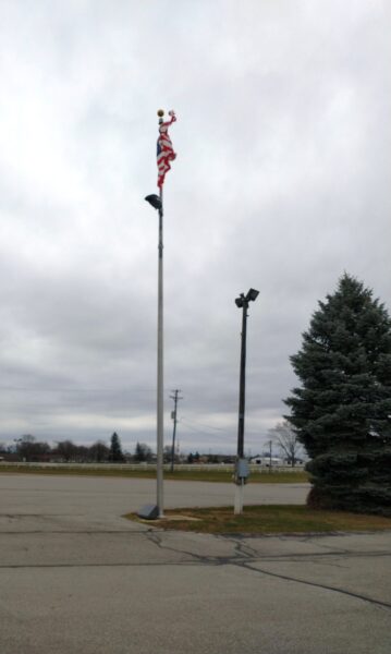 FAYETTE COUNTY FAIRGROUNDS VETERANS MEMORIAL FLAGPOLE