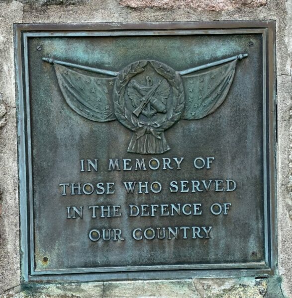 ELMORE ALL VETERANS MEMORIAL PLAQUE