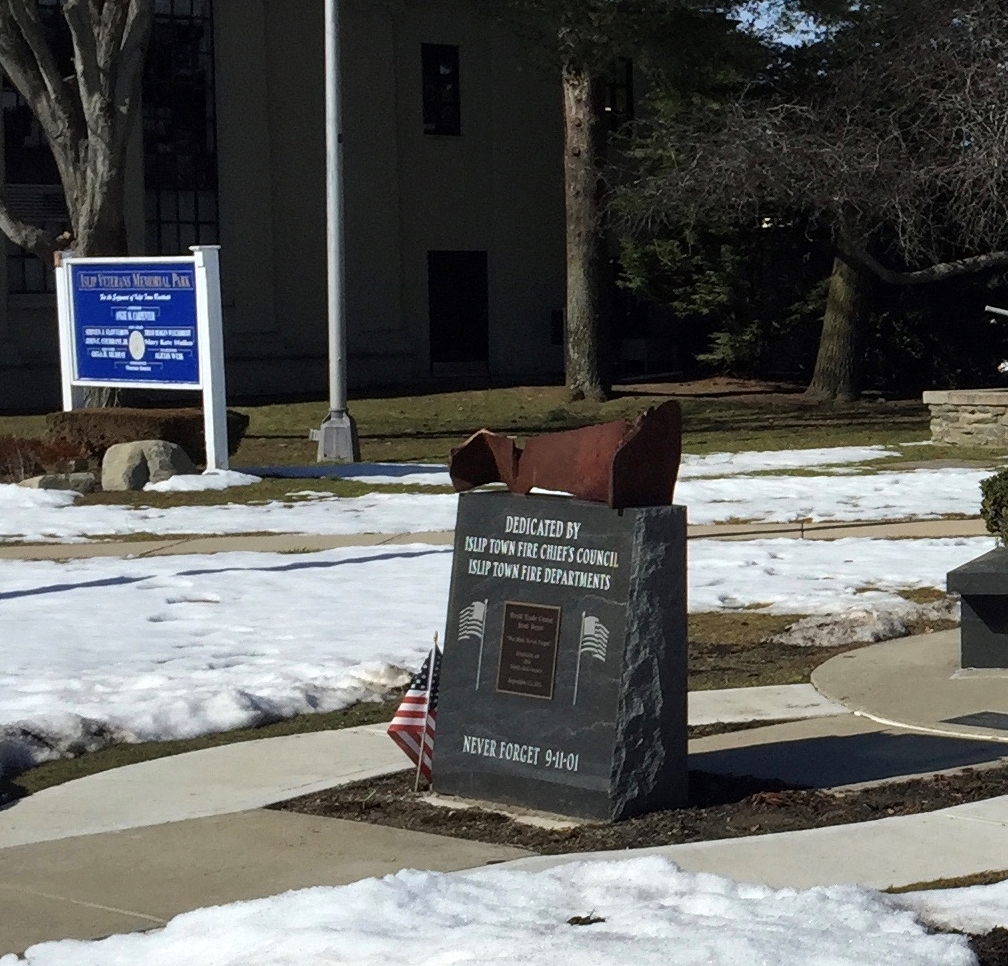 ISLIP TOWN FIRE DEPARTMENTS SEPTEMBER 11, 2001 MEMORIAL