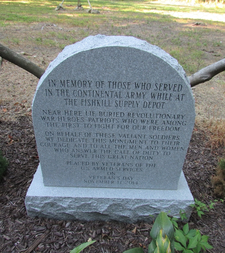 VETERANS OF THE FISHKILL SUPPLY DEPOT WAR MEMORIAL