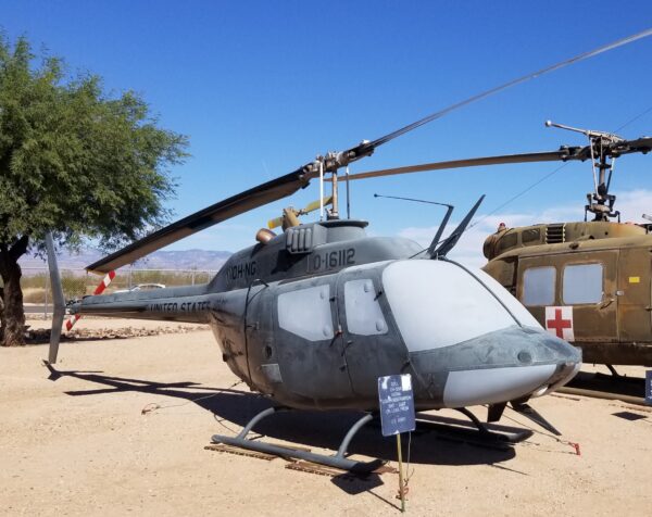 BELL OH-58A KIOWA MEMORIAL