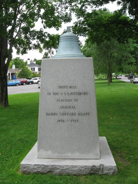 SHIPS BELL OF THE U.S.S. PITTSBURGH MEMORIAL SIDE A