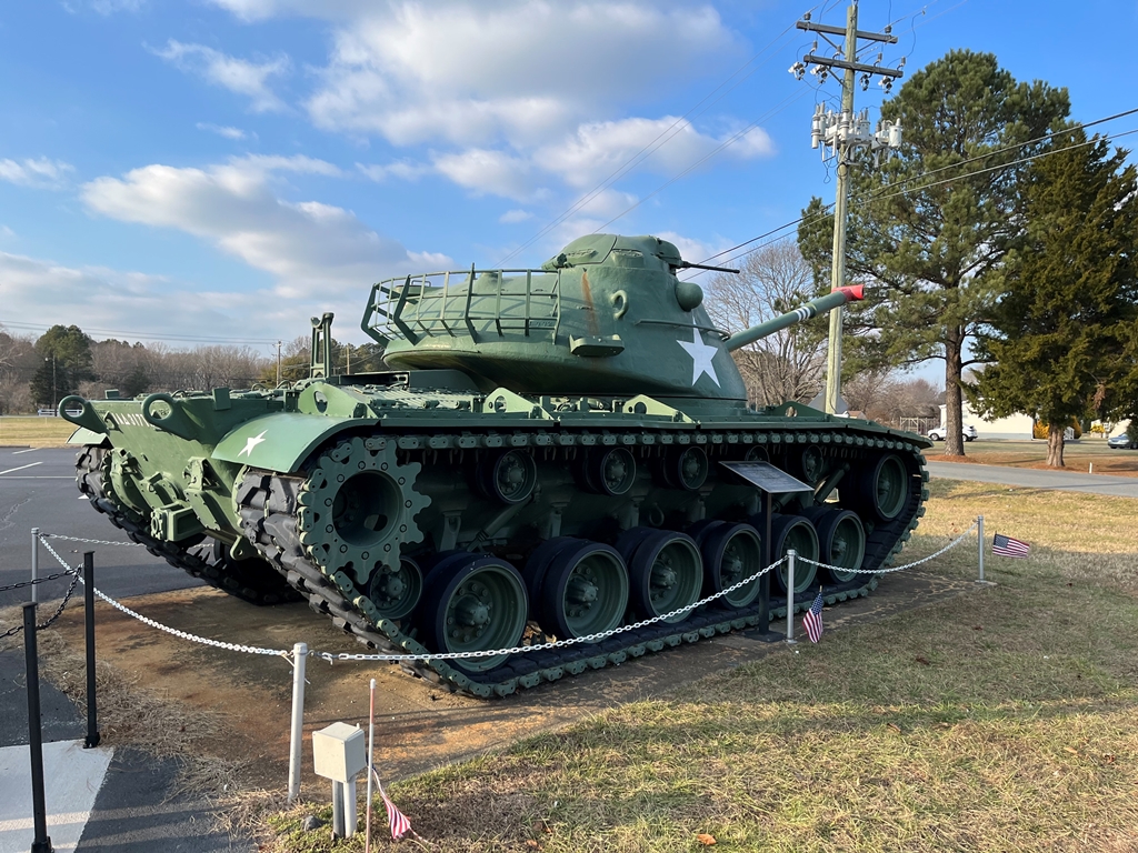 PATTON MEDIUM TANK M48A1 MEMORIAL