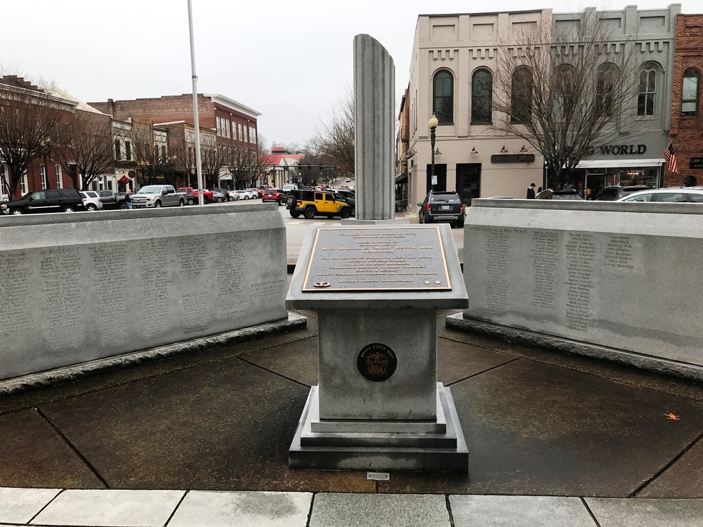 THE MAJOR GENERAL WILLIAM E. POTTS VETERANS MEMORIAL PLAZA