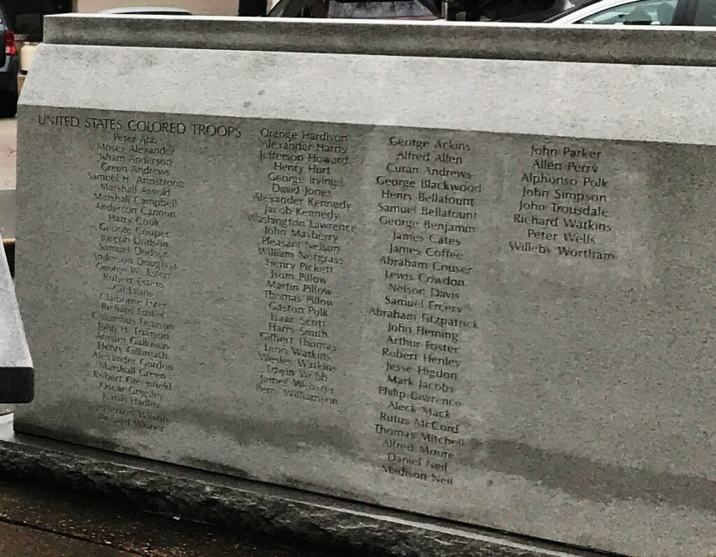 THE MAJOR GENERAL WILLIAM E. POTTS VETERANS MEMORIAL PLAZA STONE D
