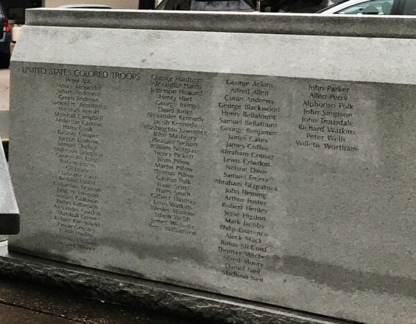 THE MAJOR GENERAL WILLIAM E. POTTS VETERANS MEMORIAL PLAZA STONE D