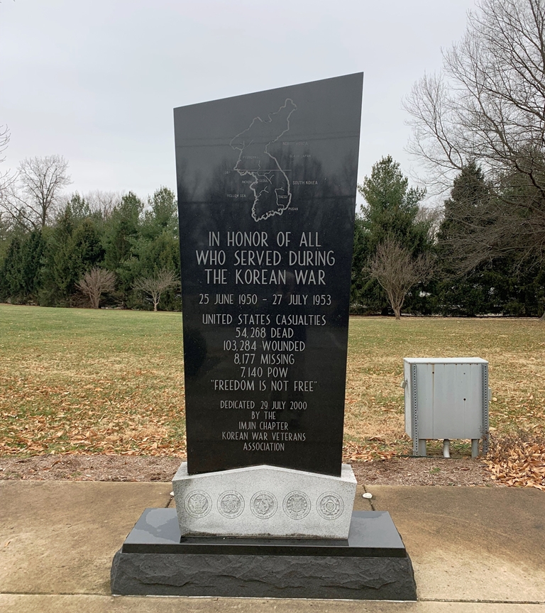 BELLEVILLE KOREAN WAR MEMORIAL
