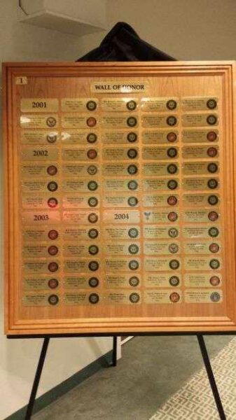 UNITED WAR VETERANS COUNCIL WALL OF HONOR
