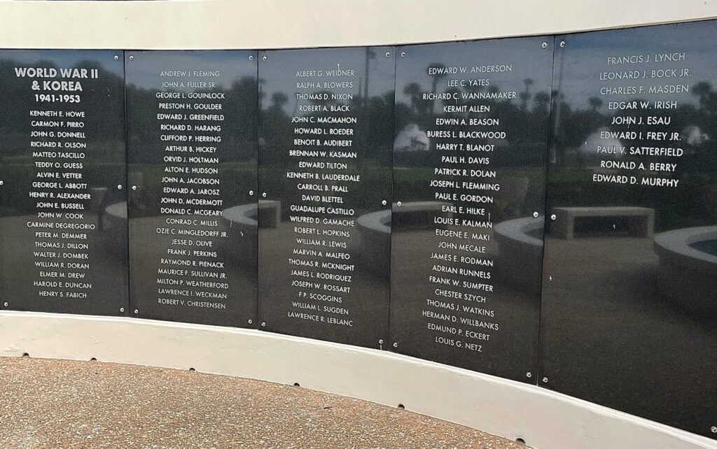 IN HONOR OF UNITED STATES NAVY SPECAIL OPERATION MEMORIAL PLAQUES SECTION A