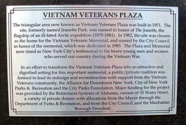 VIETNAM VETERANS PLAZA