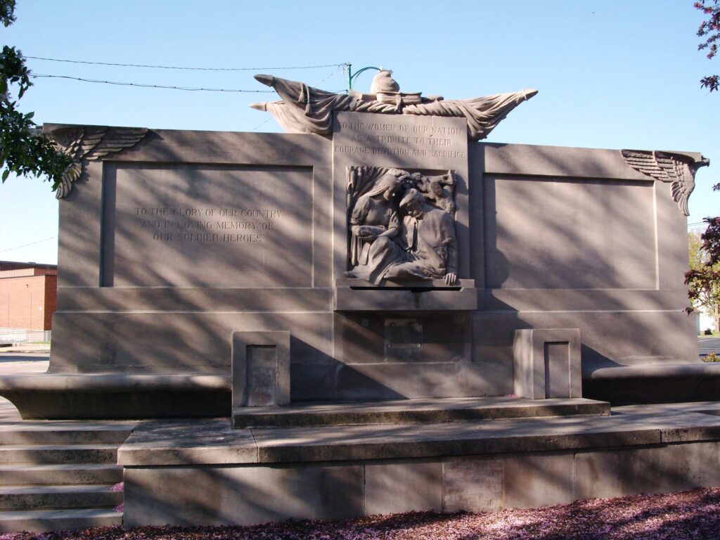 ADAMS COUNTY PEACE MONUMENT BACK