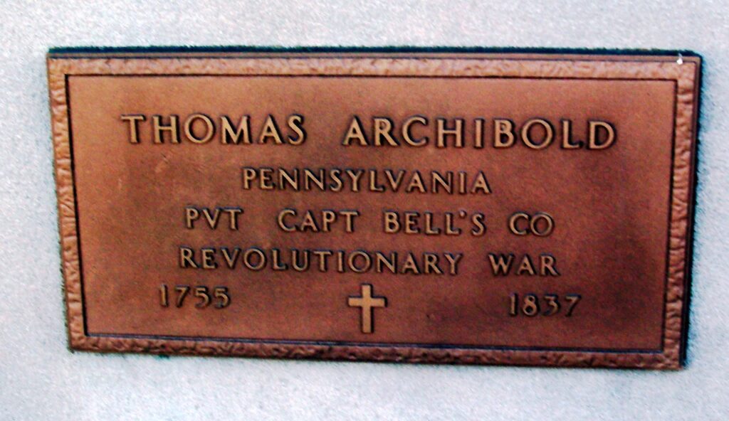 ADAMS COUNTY PEACE MONUMENT PLAQUE A