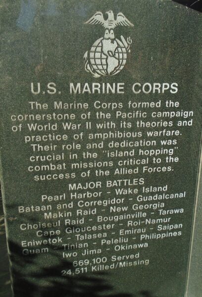 CLARION COUNTY WORLD WAR II MEMORIAL STONE E