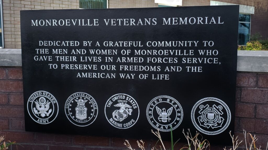 MONROEVILLE VETERANS MEMORIAL