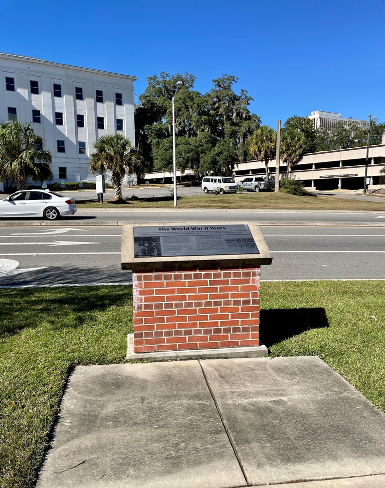 THE WORLD WAR II YEARS MEMORIAL