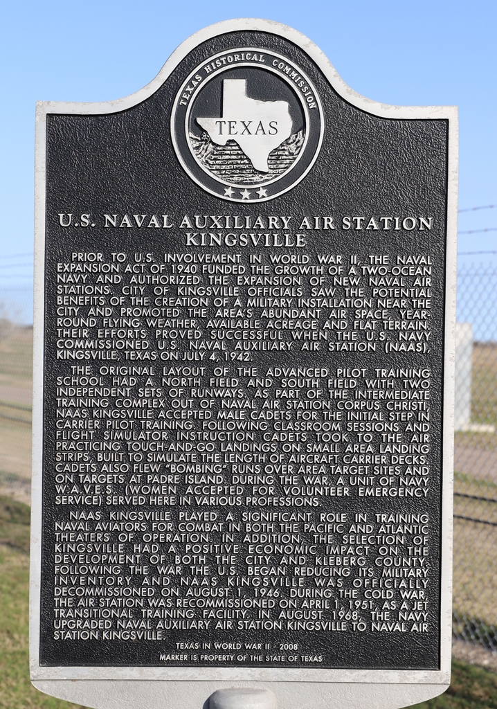 U.S. NAVAL AUXILIARY AIR STATION MEMORIAL MARKER