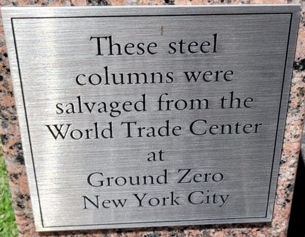 AUSTIN SEPTEMBER 11, 2001 MEMORIAL PLAQUE A