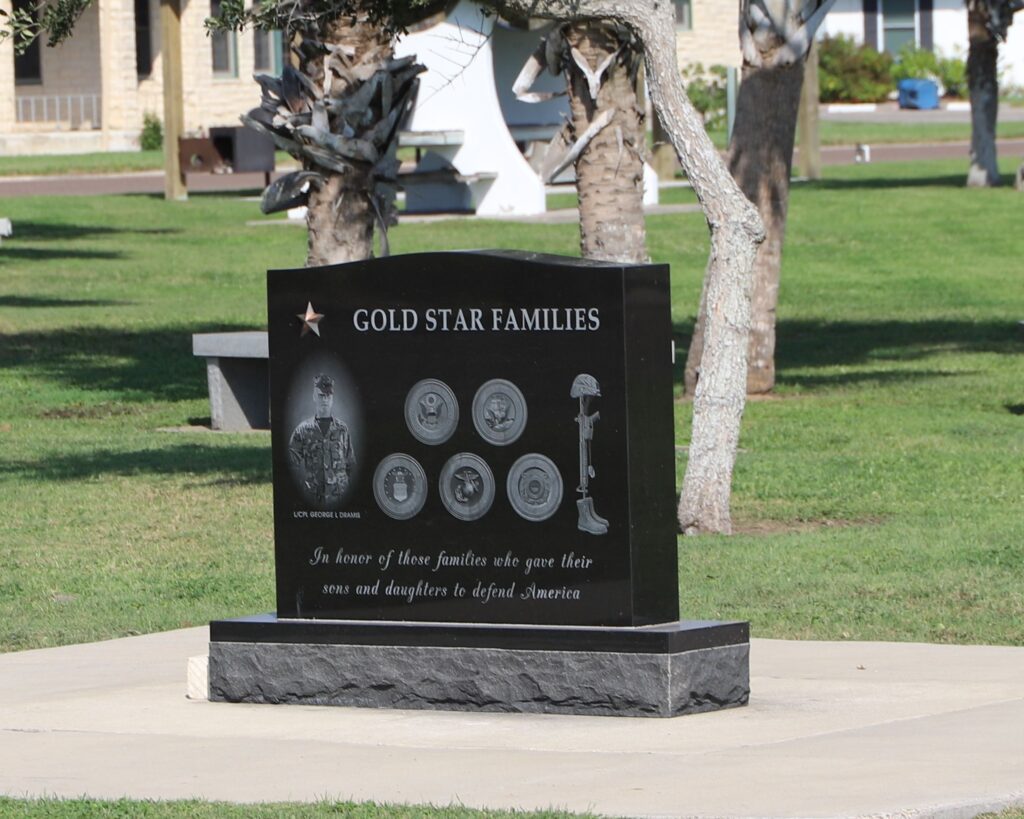 GOLD STAR FAMILIES LCPL GEORGE L DRAMIS MEMORIAL