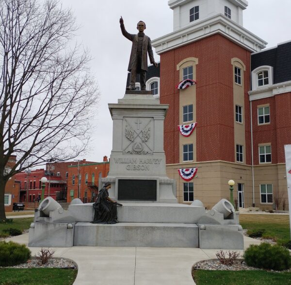 WILLIAM HARVEY GIBSON WAR  MEMORIAL
