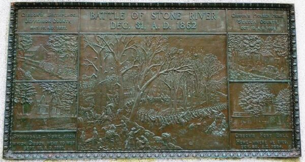 WILLIAM HARVEY GIBSON WAR MEMORIAL PLAQUE B