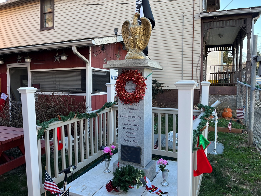 AMERICAN LEGION POST 187 VETERANS MEMORIAL