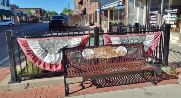 FARIBAULT SUPPORTS THE MILITARY WAR MEMORIAL BENCH