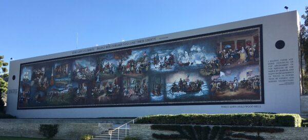 GOD GAVE US LIBERTY MEMORIAL MURAL