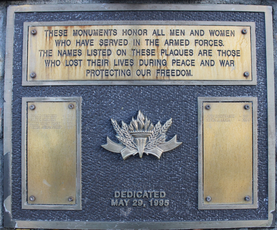 MORGAN HILL VETERANS MEMORIAL SQUARE PLAQUE B