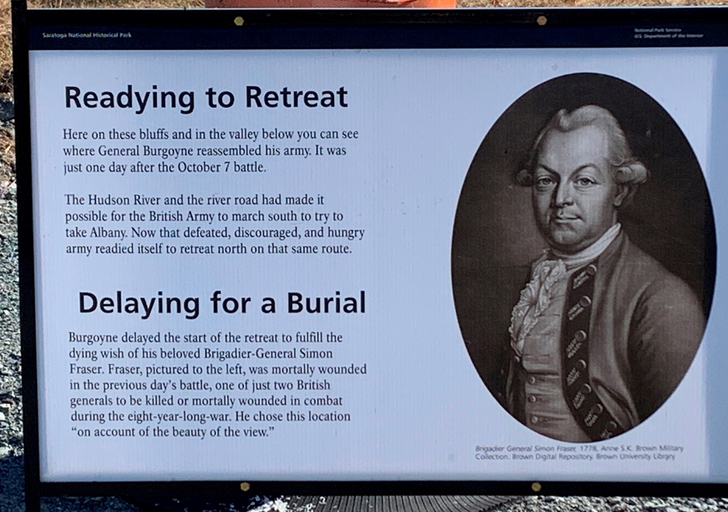 READYING TO RETREAT REVOLUTIONARY WAR MEMORIAL PANEL