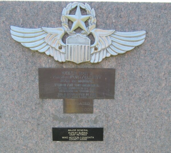 AF 41-35160 B-26 CRASH MEMORIAL BACK