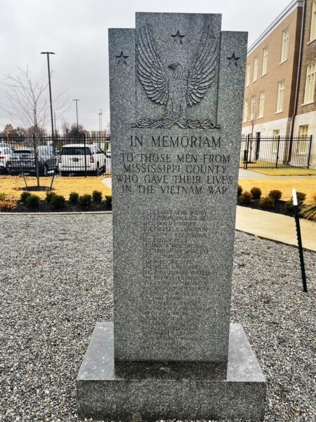 MISSISSIPPI COUNTY VIETNAM WAR ULTIMATE SACRIFICE MEMORIAL