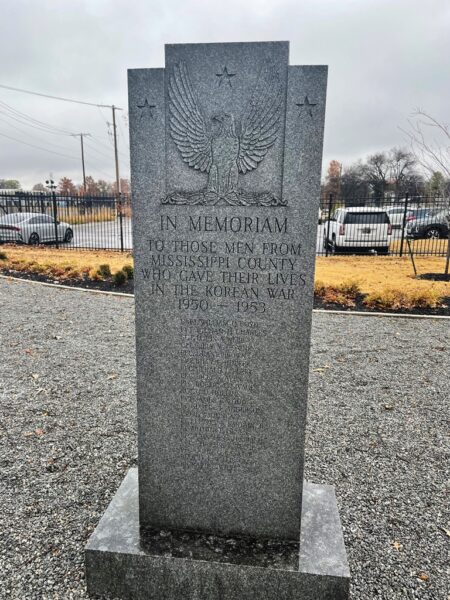 MISSISSIPPI COUNTY KOREAN WAR MEMORIAL