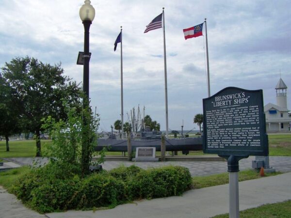 BRUNSWICK’S “LIBERTY SHIP” WAR  MEMORIAL