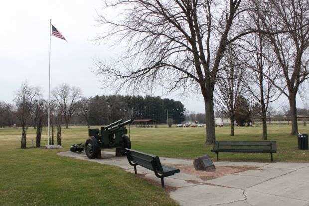AMERICAN LEGION POST 350 VETERANS MEMORIAL CANNON