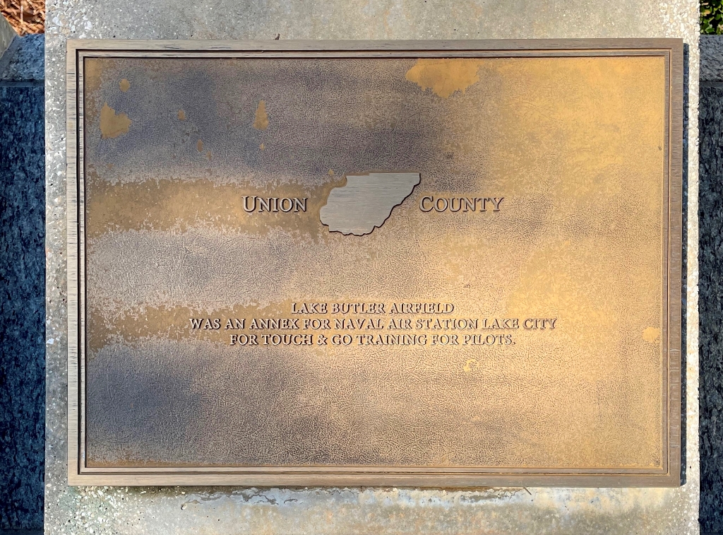 UNION COUNTY FLORIDA WORLD WAR II MEMORIAL