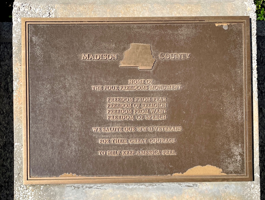 MADISON COUNTY FLORIDA WORLD WAR II MEMORIAL