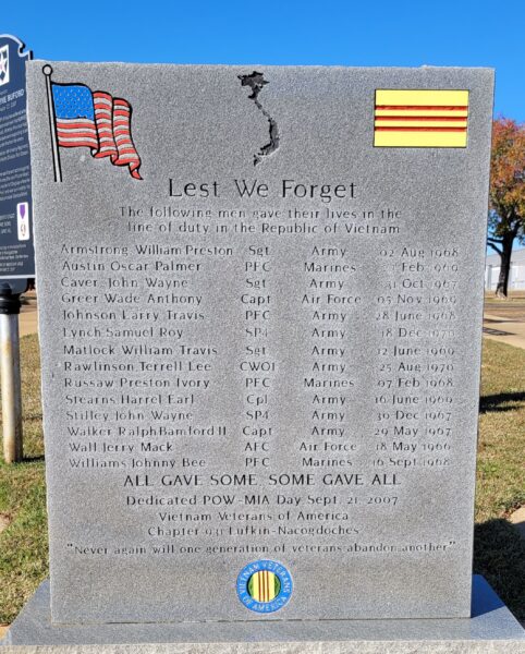 LEST WE FORGET REPUBLIC OF VIETNAM HONOR ROLL MEMORIAL