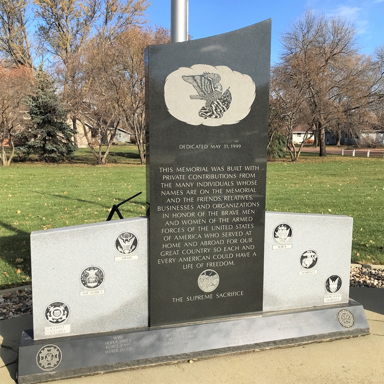 FREEMAN WAR VETERANS MEMORIAL CENTER STONE