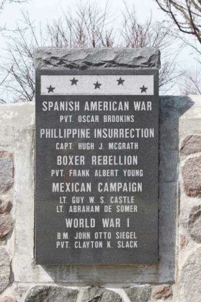 BELOIT MEDAL OF HONOR SPANISH-AMERICAN WAR MEMORIAL PLAQUE