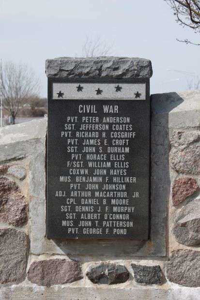 BELOIT MEDAL OF HONOR CIVIL WAR MEMORIAL PLAQUE