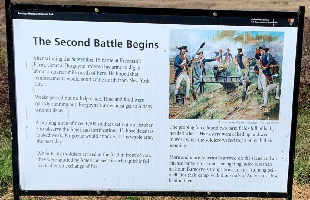 THE SECOND BATTLE BEGINS WAR MEMORIAL PANEL