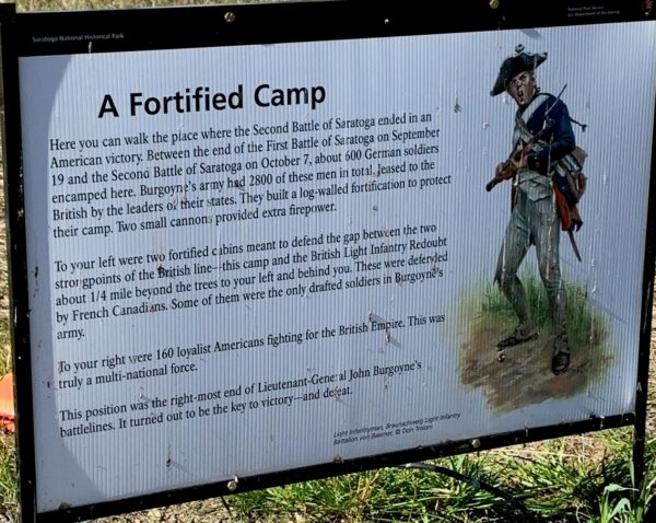 A FORTIFED CAMP WAR MEMORIAL PANEL