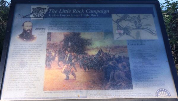 THE LITTLE ROCK CAMPAIGN WAR MEMORIAL PANEL V
