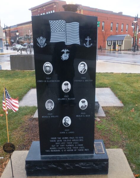 ADAMS COUNTY VIETNAM VETERANS MEMORIAL