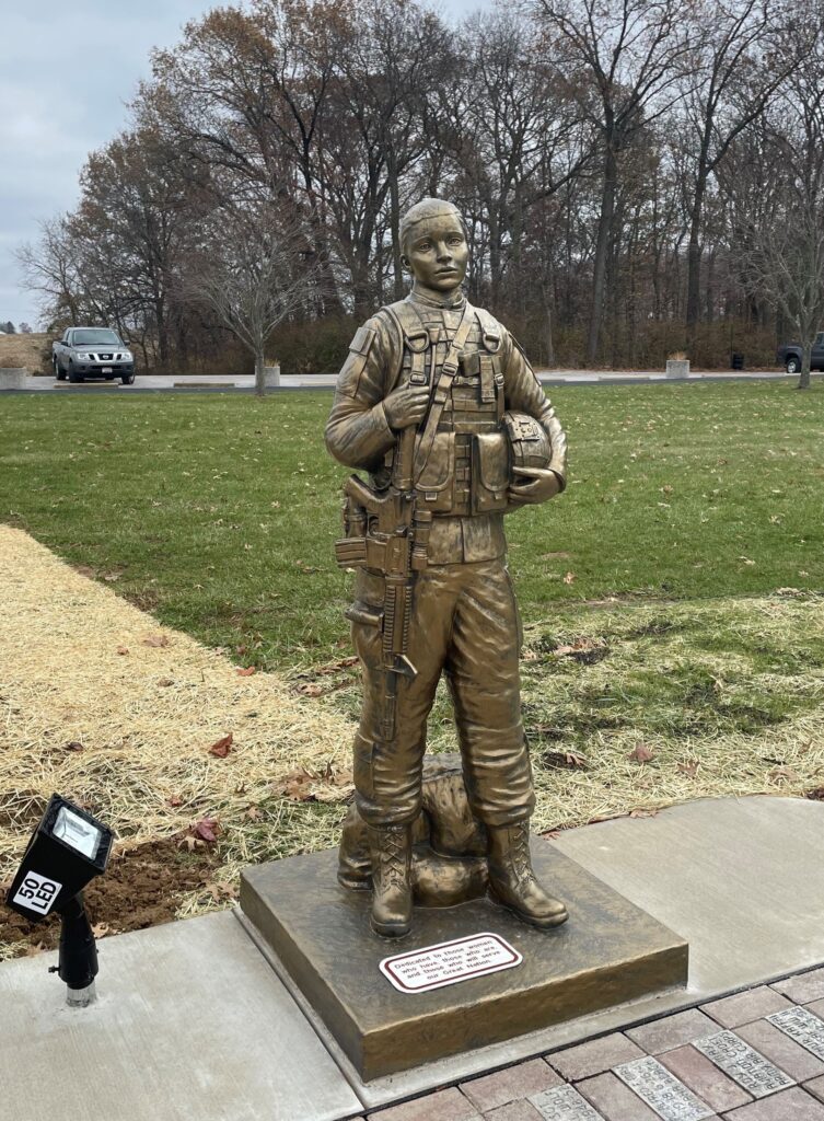 DEDICATED TO THOSE WOMEN WAR MEMORAL