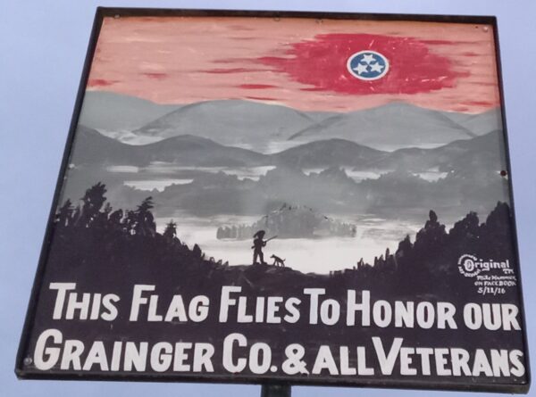 GRAINGER CO. ALL VETERANS MEMORIAL FLAGPOLE PLAQUE