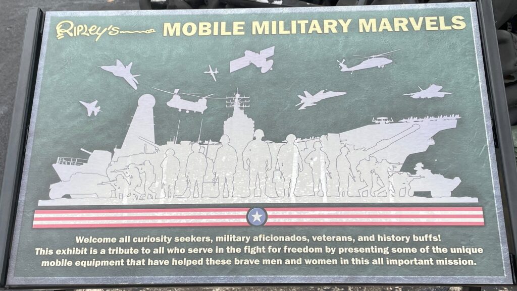MOBILE MILITARY MARVELS MEMORIAL PANEL