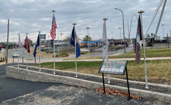 THE UNITED STATES ARMED FORCES MEMORIAL GARDEN