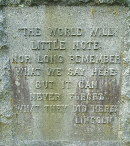 HAMILTON-SLEIGHT POST G.A.R. MEMORIAL CANNON SIDE B